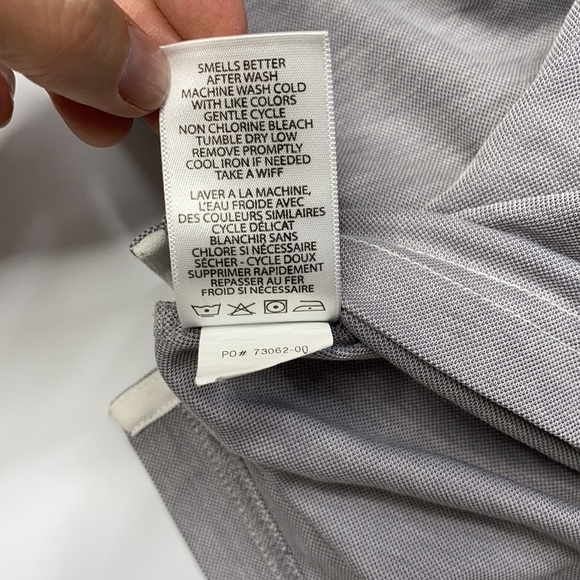 Travis Mathew Gray Short Sleeve Polo Shirt - Picture 7 of 8